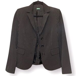 Benetton Pinstripe Blazers Size XS